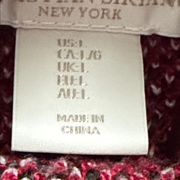 Christian Siriano Black and Red Plaid Turtleneck Sweater - Picture 3 of 9